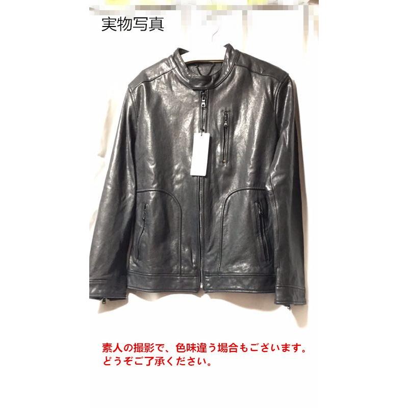 セール 本革ジャケット冬 レザージャケット メンズ 革ジャン 羊革ジャケット バイクウェア ライダースジャケット Sellhongawa01 しせい 通販 Yahoo ショッピング