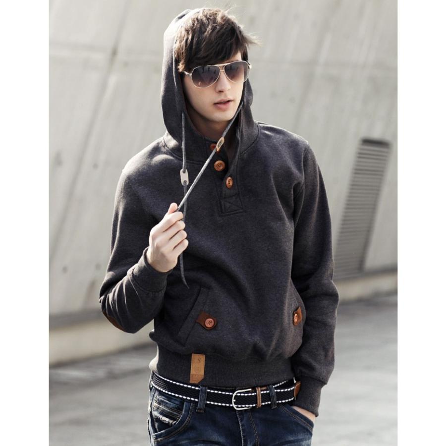 スウェット メンズ パーカー 長袖 トップス カジュアル メンズコーデ おしゃれ 春秋冬 フード付き 代 30代 Wy622 しせい 通販 Yahoo ショッピング