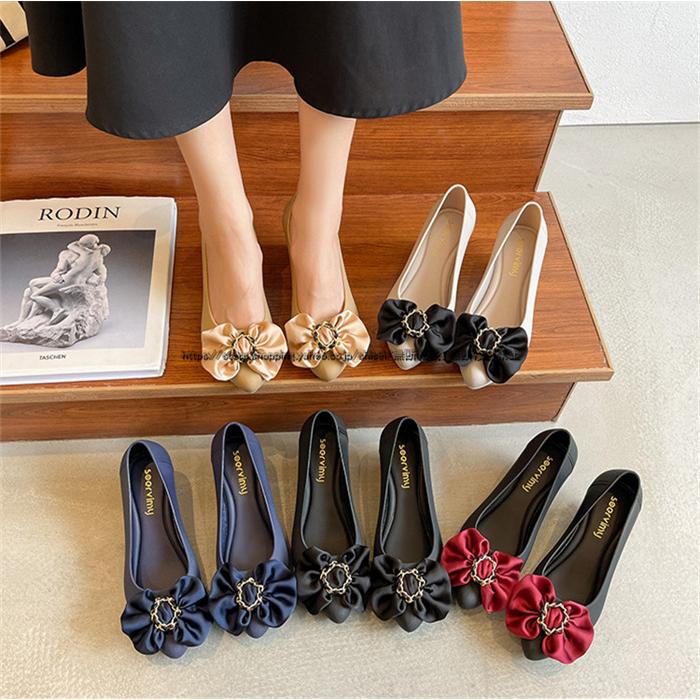 レインシューズ レディース パンプス 可愛いシューズ 雨靴 防水 おしゃれ 夏 梅雨 雨対策 通勤 通学 アウトドア 22 24 5cm Sale開催中