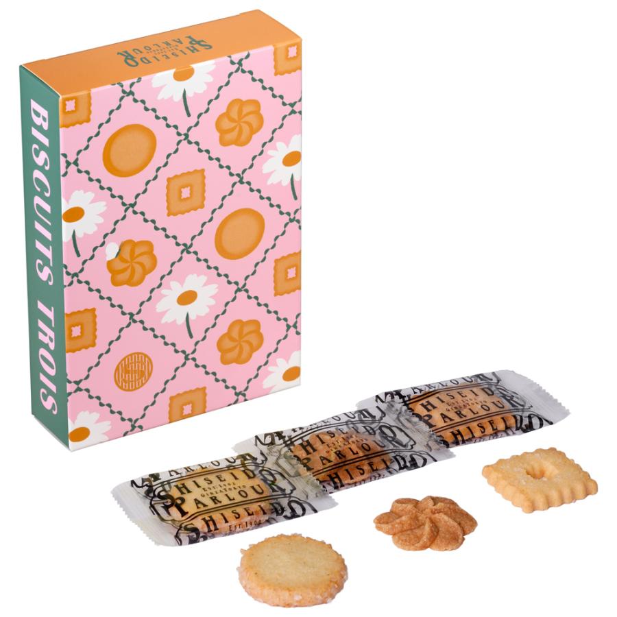 母の日 スイーツ ギフト お菓子 公式 資生堂パーラー ビスキュイ トロワ クッキー 3種 8枚入 詰め合わせ 個包装 限定 プチギフト お配り お返し | 資生堂パーラー | 07