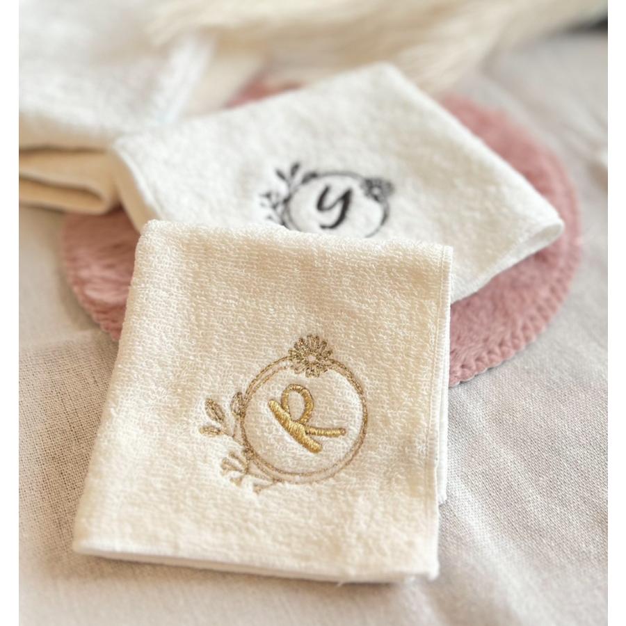今治タオル 刺繍 名入れ イニシャル ギフト ラッピング お名前