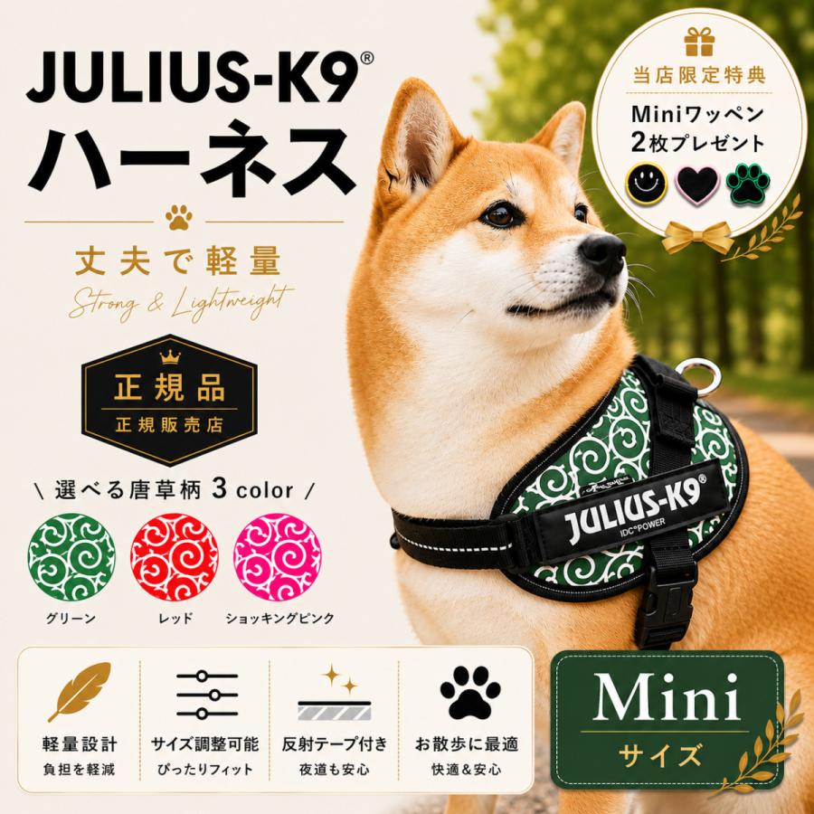 JULIUS-K9（ユリウスケーナイン） プチワッペン2枚プレゼント ユリウス