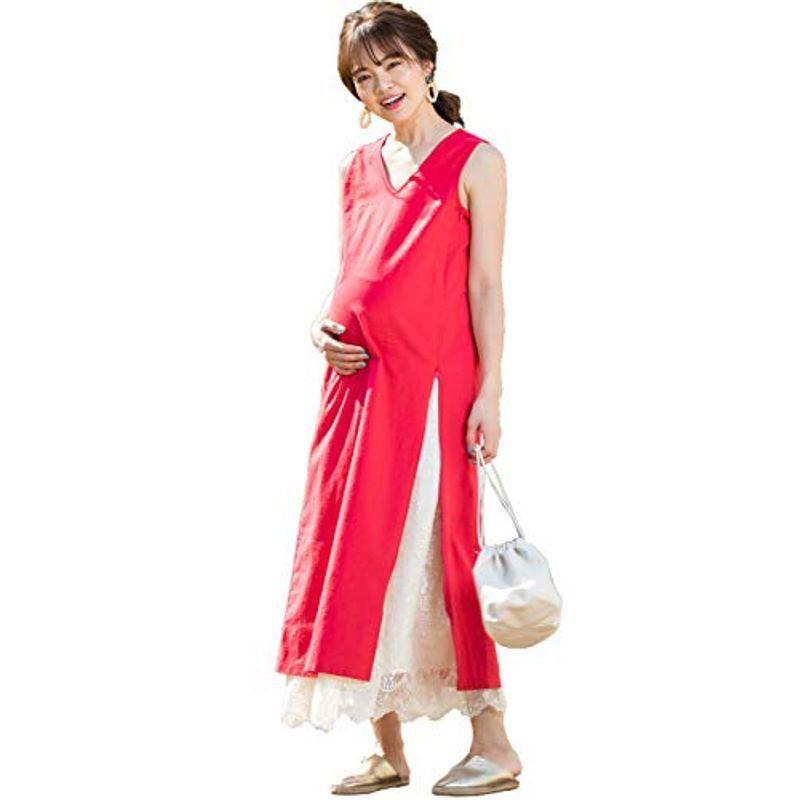 通販超特価 Sweet Mommy マタニティ 授乳服 ワンピース 洗えるリネン風素材 裾スリット レッド L 008 Shアイランド 通販 Yahoo ショッピング まとめ買い Www Blog Thirdwavevolunteers Com