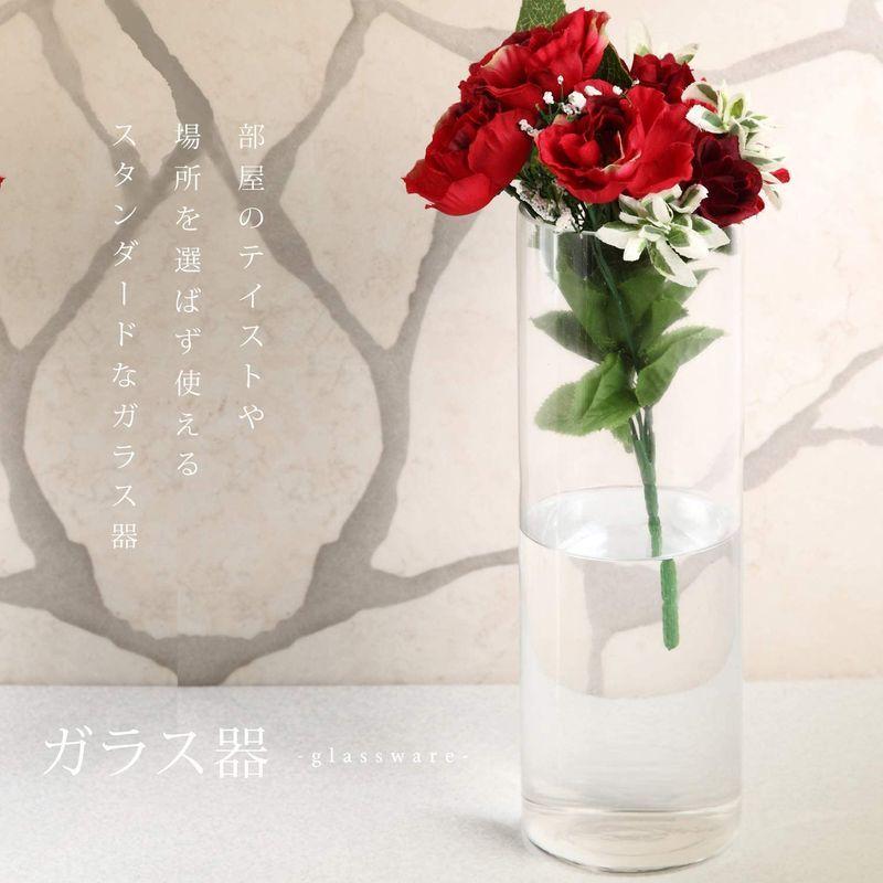 スプレンノ 花瓶 おしゃれ 透明 大型 ガラス ガラス花瓶 フラワーベース 花器 シリンダー 円柱 Vase 30cm 10x30 50 Off