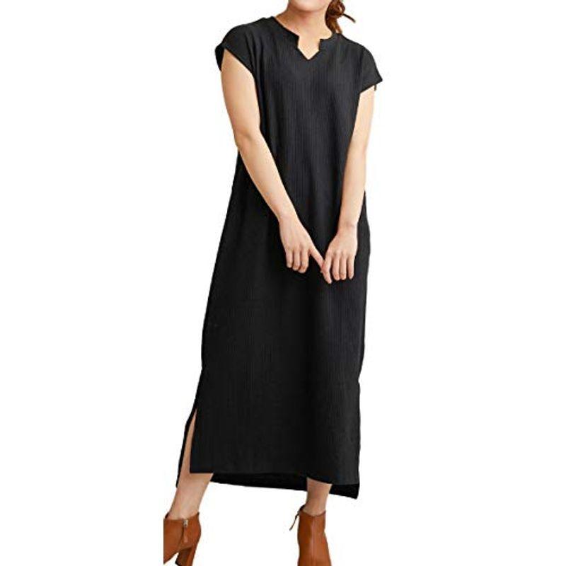 ワッフル ワンピース ノースリーブ ビーチ フレンチスリーブ ブラン マキシワンピ リゾート ロングワンピ ワンピ 大きいサイズ 服 袖なし 94 Off ノースリーブ