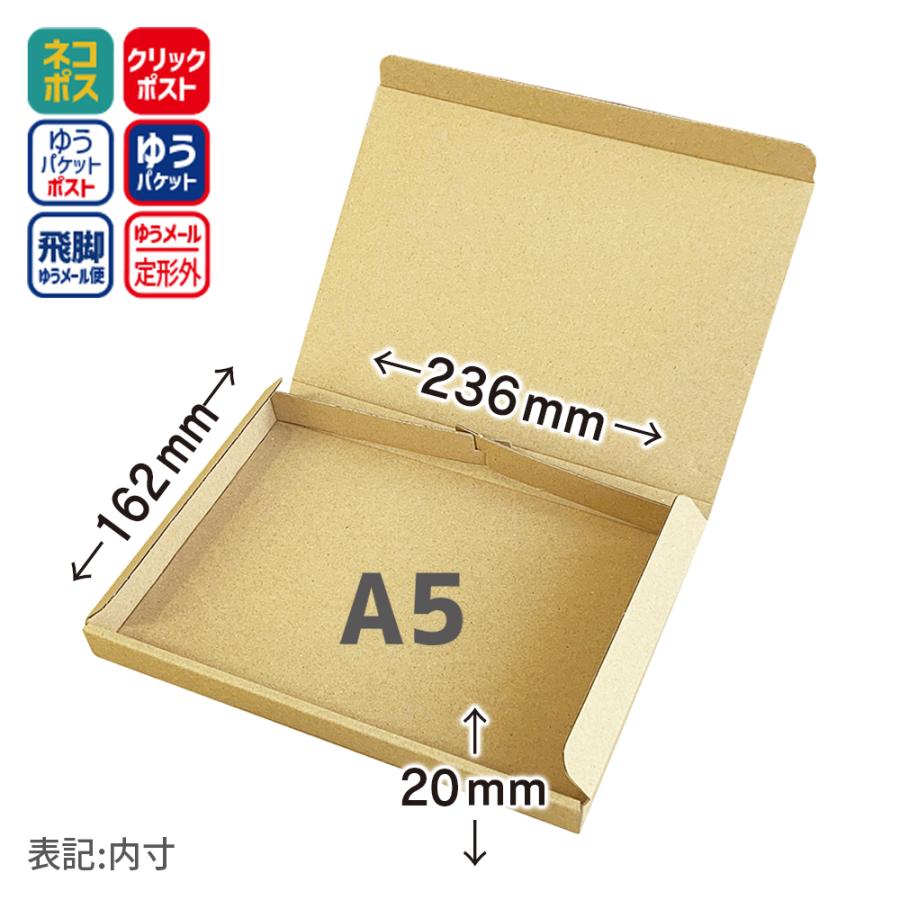 ダンボール メール便対応 クリックポスト ネコポス ゆうメール ゆう