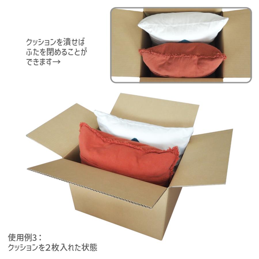 ダンボール 120サイズ 長さ405×幅335×高さ280mm Cケース（1枚） | ブランド登録なし | 05