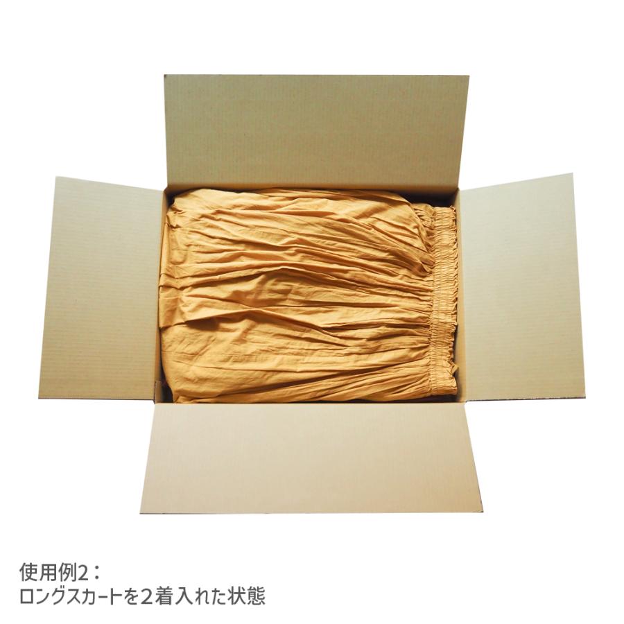 ダンボール 100サイズ 長さ497×幅350×高さ64ｍｍ ECケース（1枚） | ブランド登録なし | 04