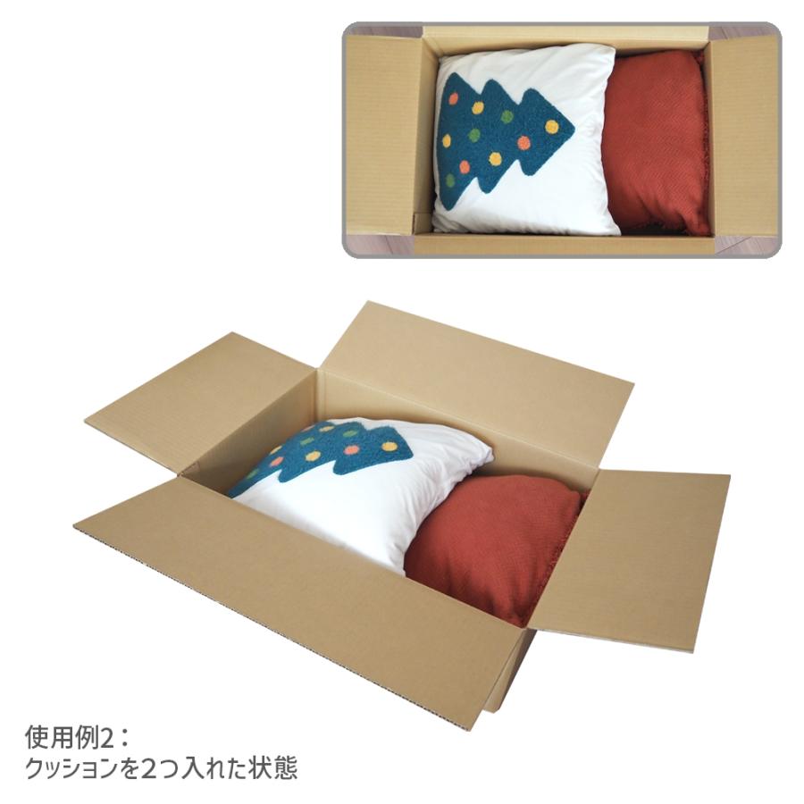 ダンボール 120サイズ 長さ560×幅380×高さ200mm J-3ケース（1枚） | ブランド登録なし | 04