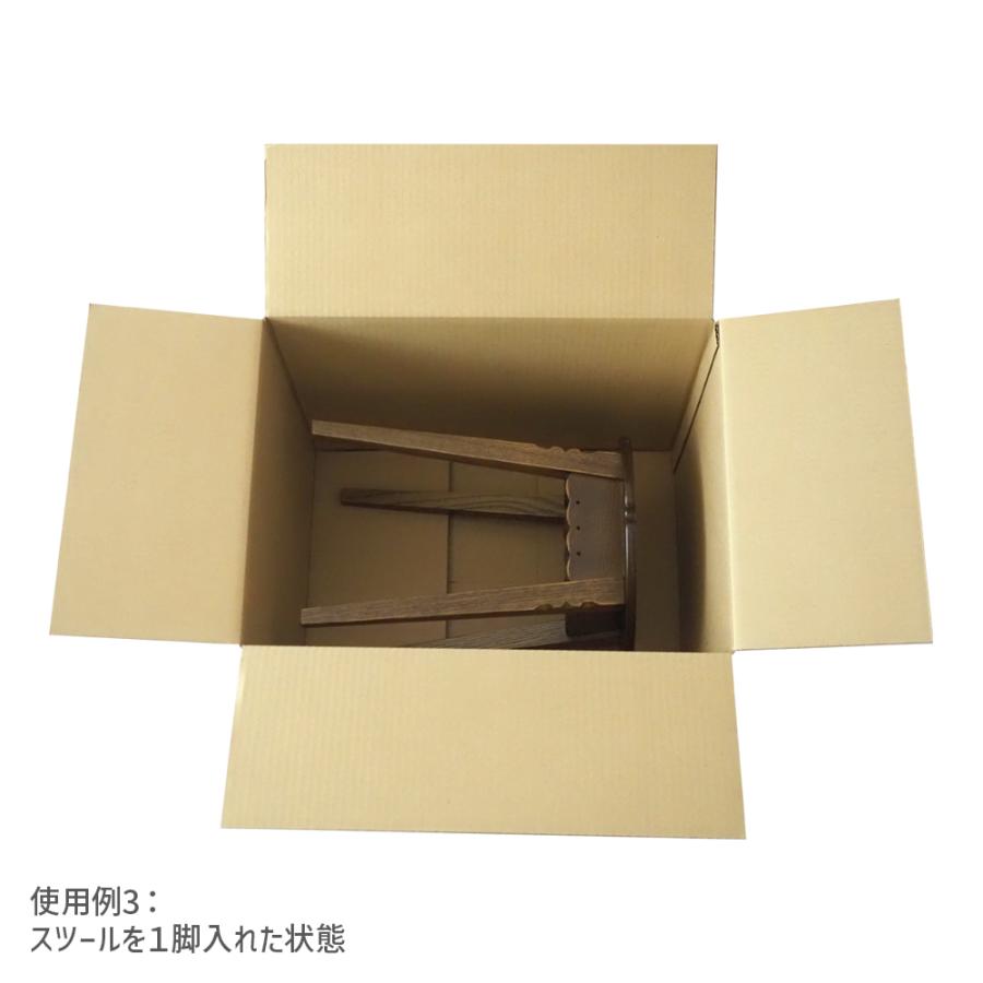 ダンボール 140サイズ 長さ520×幅390×高さ410ｍｍ P-2ケース（1枚） | ブランド登録なし | 05