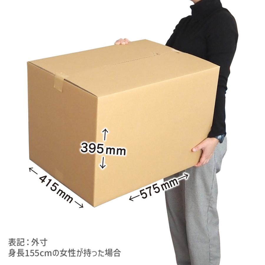 ダンボール 140サイズ 長さ570×幅410×高さ385mm Y-4ケース（1枚