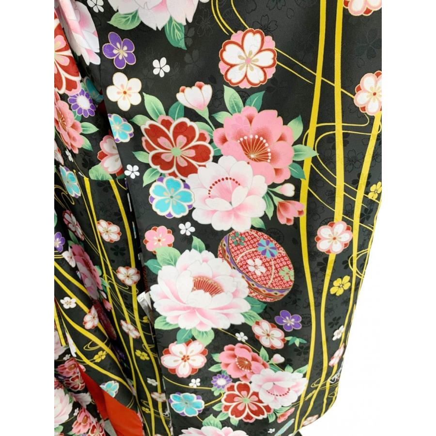 チョコレートカラー！素敵に無地振り袖　4点セット チョコレートカラー！素敵に無地振り袖4点セット