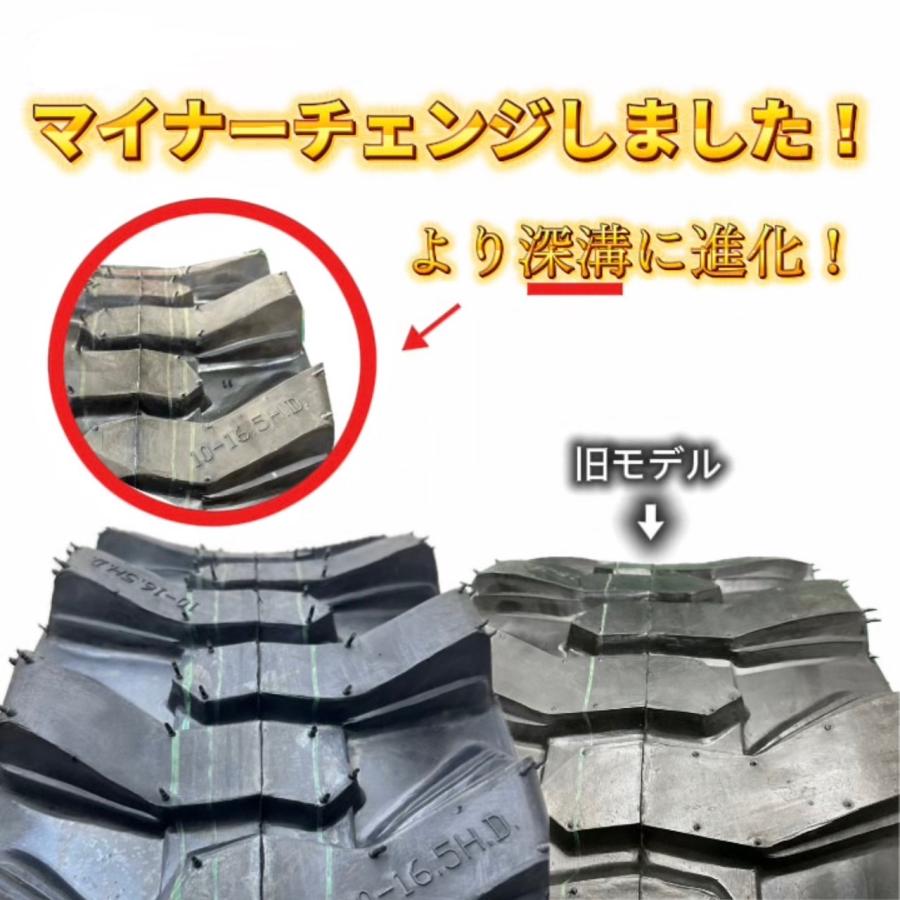ホイルローダー・タイヤショベル用タイヤ｜10-16.5 10PR RG400