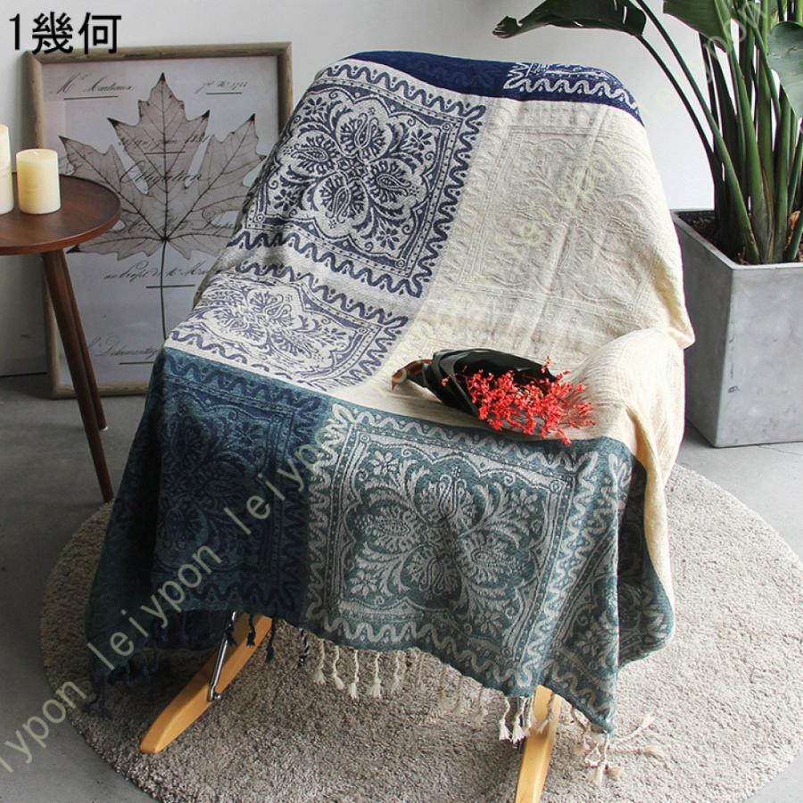 大判マルチカバー/1680×1680/ハンドメイド マルチカバー ヴィンテージ 風 大きい 長方形 多機能 おしゃれ