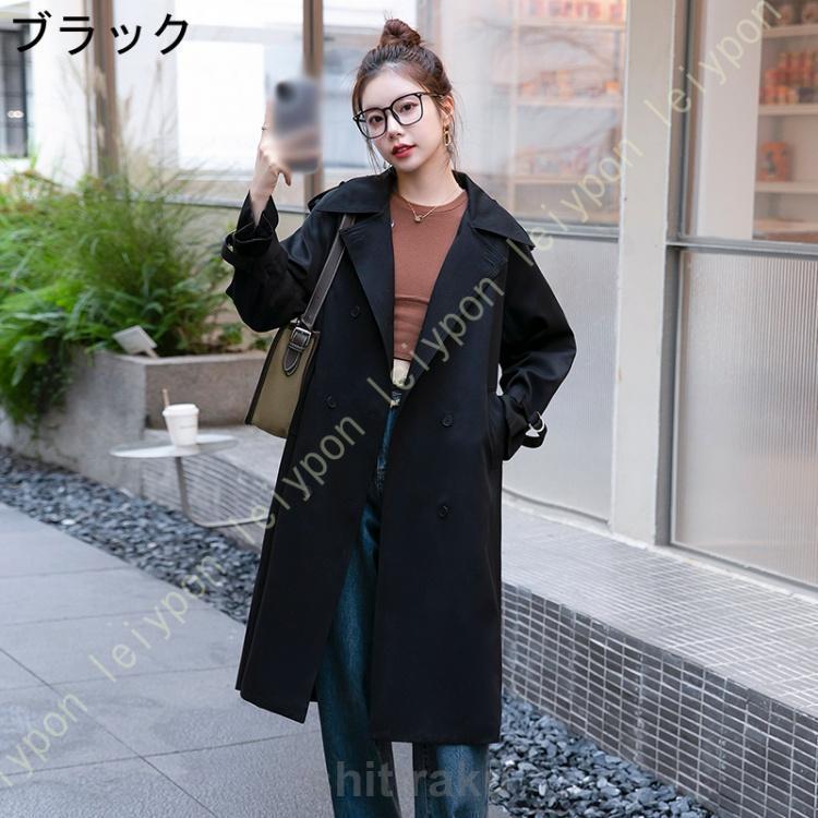 トレンチコート レディース ロングコート アウター コート 薄手 トレンチコート レディース ロングコート アウター コート 薄手