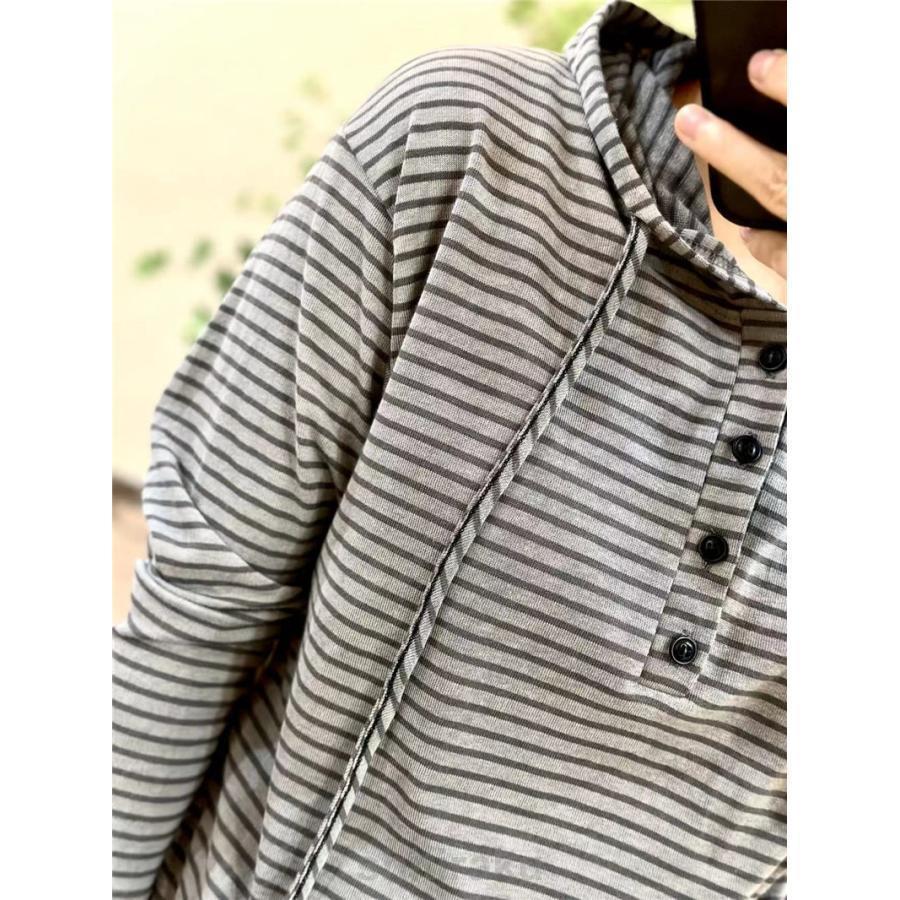 長袖tシャツ フード付き パーカー レディース トップス