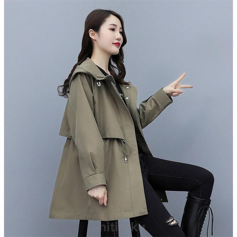 スプリングコート レディース トレンチコート 長袖 カーディガン 春 秋 ミドル丈 ロング シンプル 無地 おしゃれ 羽織り 通勤 | ブランド登録なし | 14