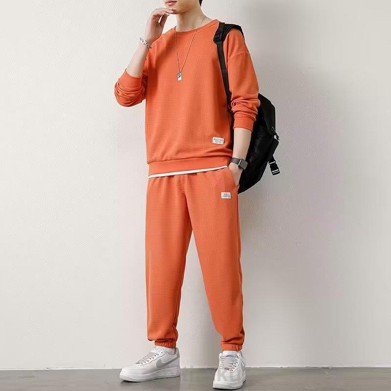 セットアップ メンズ 秋 春 長袖 ロングパンツ ジップアップ ジャージ 上下セット 部屋着 スポーツ リラックス スウェット トレーナー ルームウェア 部屋着 | ブランド登録なし | 06