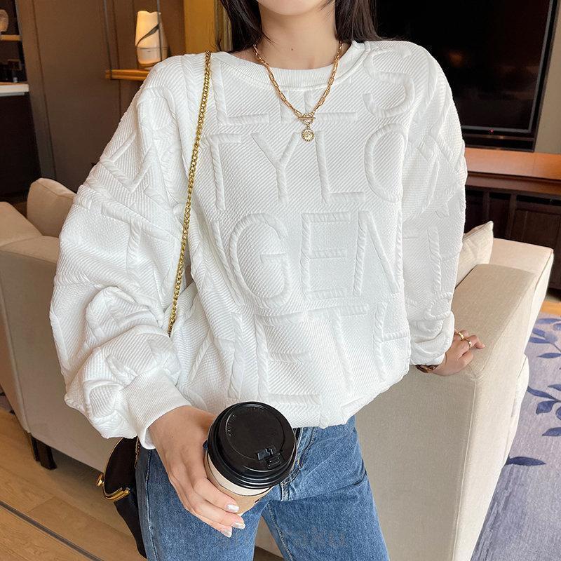 トレーナー レディース 長袖 スウェット トップス クルーネック カジュアル プルオーバー おしゃれ 英文字 韓国 ゆったり 着痩せ 通勤 通学 | ブランド登録なし | 12