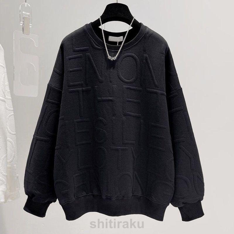 トレーナー レディース 長袖 スウェット トップス クルーネック カジュアル プルオーバー おしゃれ 英文字 韓国 ゆったり 着痩せ 通勤 通学 | ブランド登録なし | 02