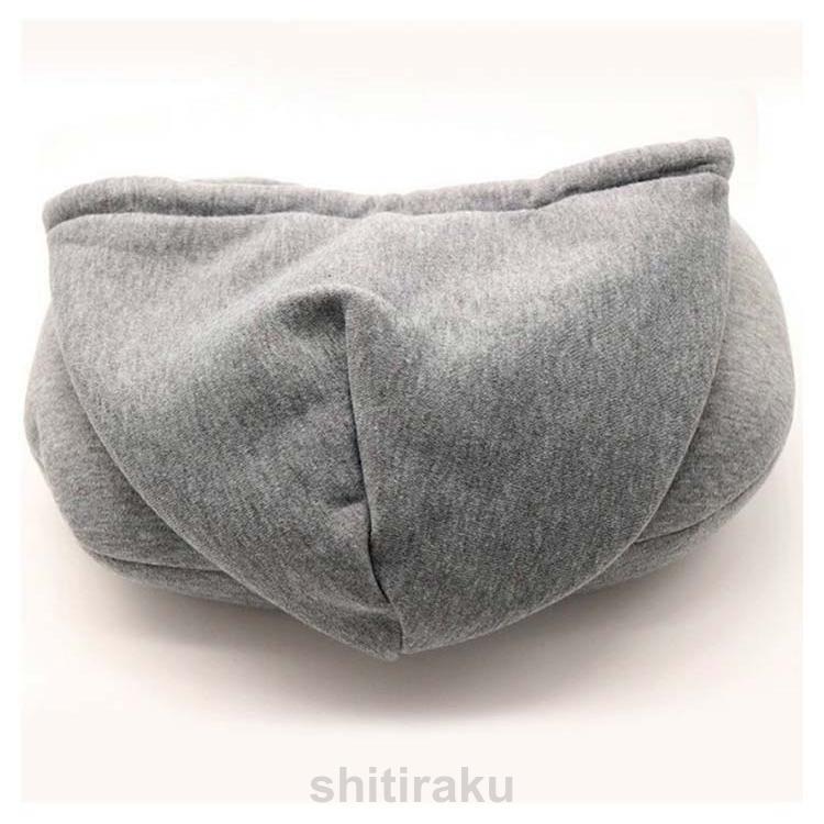 旅行グッズ ネックピロー 首枕 携帯枕 飛行機 車 旅行 低反発 仮眠 フード 車用品 便利グッズ 車 グッズ 飛行機 安眠 トラベルグッズ 枕 肩 | ブランド登録なし | 10