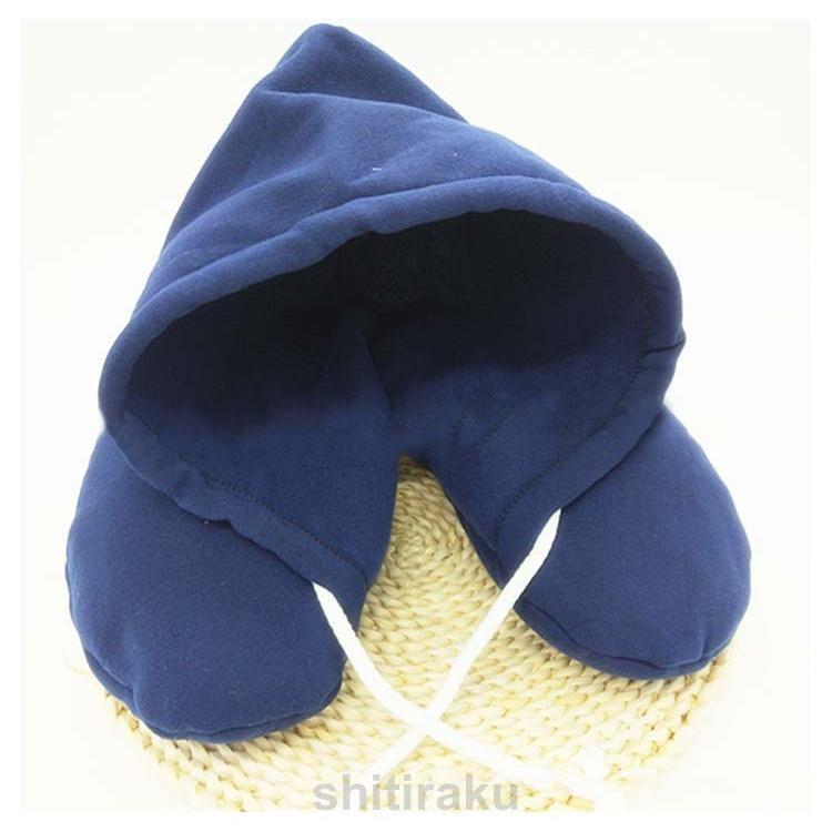 旅行グッズ ネックピロー 首枕 携帯枕 飛行機 車 旅行 低反発 仮眠 フード 車用品 便利グッズ 車 グッズ 飛行機 安眠 トラベルグッズ 枕 肩 | ブランド登録なし | 12