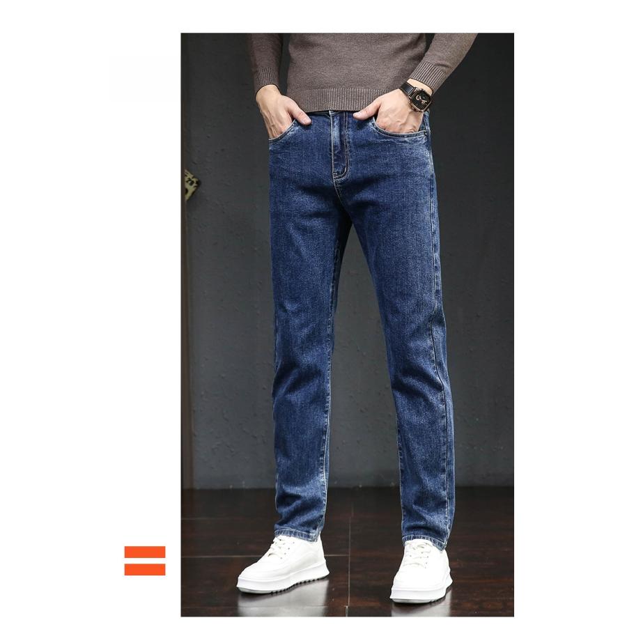 デニムパンツ暖パンツメンズ裏起毛暖チノパンスキニージーンズストレッチパンツ冬ズボン暖かい美脚秋冬伸縮性保温カジュアル | ブランド登録なし | 12