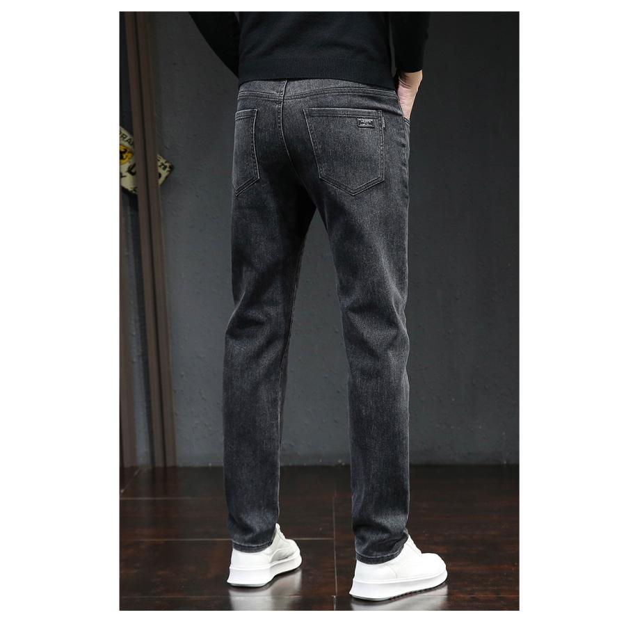 デニムパンツ暖パンツメンズ裏起毛暖チノパンスキニージーンズストレッチパンツ冬ズボン暖かい美脚秋冬伸縮性保温カジュアル | ブランド登録なし | 07