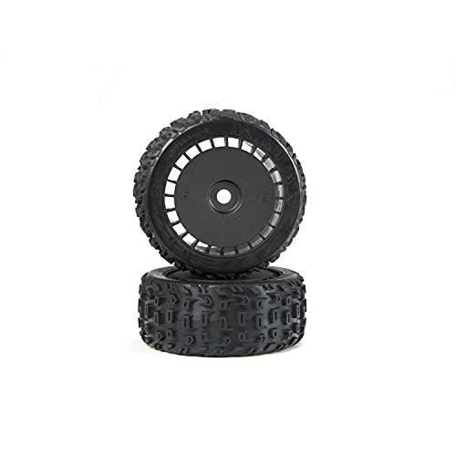 【はこぽす対応商品】 ARRMA dBoots Katar T Belted 6S Tire Set Glued Blk 2 ARA550097 ラジコンパーツ、アクセサリー