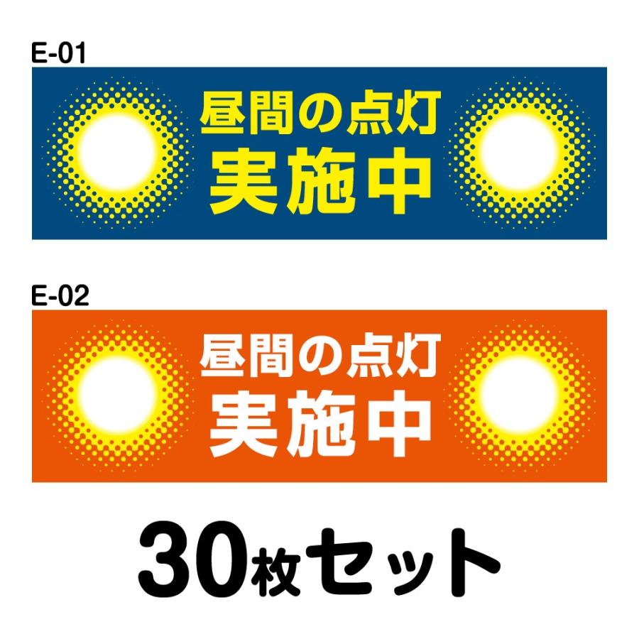 安全運転ステッカー 普通車用・30枚セット W250mm×H75mm E-01／E-02幅25cm 長方形 四角車 防水加工 おしゃれ かっこいい シンプル