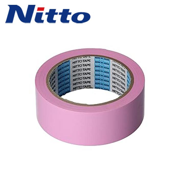 E.SファーストNittoテープ No.395N 50mm×25m 60巻 日東電工 No.395N 養生テープ 50mm×25m さくら色 : 資材まーけっと