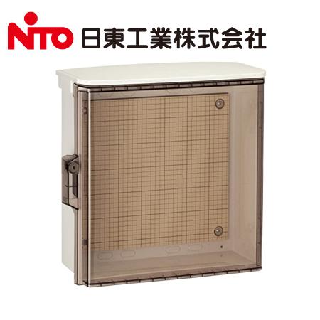 日東工業 OPK16-44CA OPK形 キー付 耐候 プラボックス 透明扉 屋根付