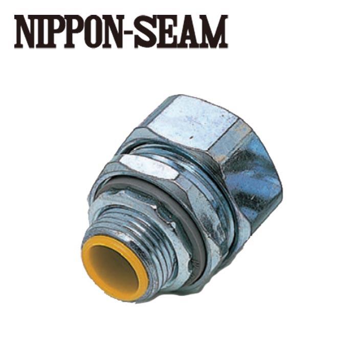 日本シーム工業 W-PCB-25 ストレートBOXコネクター #22-C25 薄鋼用