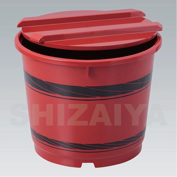 朱塗樽4K-3(本体フタセット)  400418 700407 サンコー(三甲) 沖縄・離島以外送料無料の複数セット商品のリンクあり