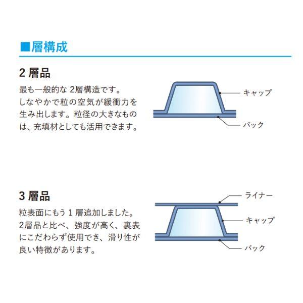 プチプチ d36 600mm×42m １巻 / 粒径10mm 粒高3.5mm 2層 ロール 梱包資材 緩衝材 梱包材 梱包用品｜shizaiya-honpo｜04