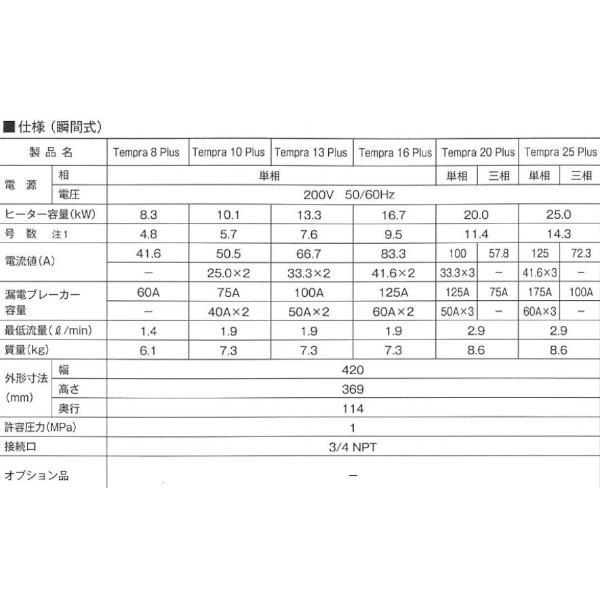 電気温水器 日本スティーベル Tempra16Plus 国内メーカー品 : 資材屋 