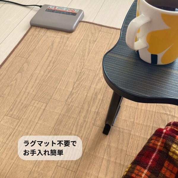TEKNOS（テクノス） ホットカーペット 1.5畳 フローリングタイプ TWM