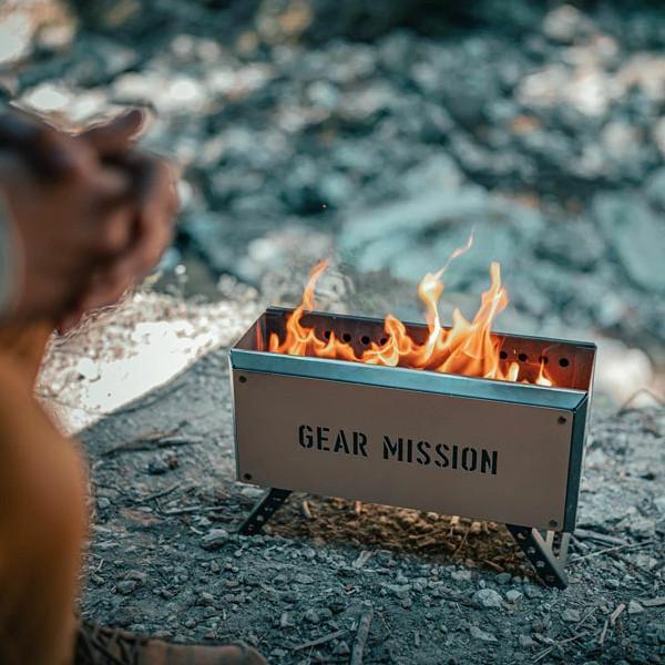 トヨトミ 焚き火台 GEARMISSION ギアミッション オリーブグリーン BF