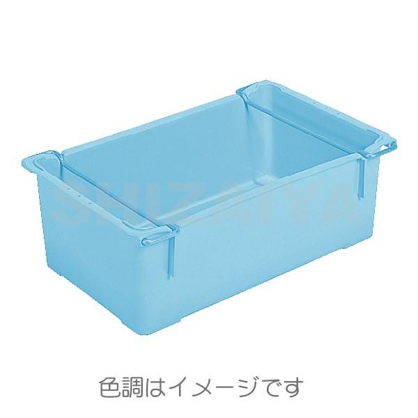 大型トロ函(サンバケットE) ライトブルー ステンハンドル付  203901-02 サンコー(三甲) 送料無料の複数セット商品のリンクあり