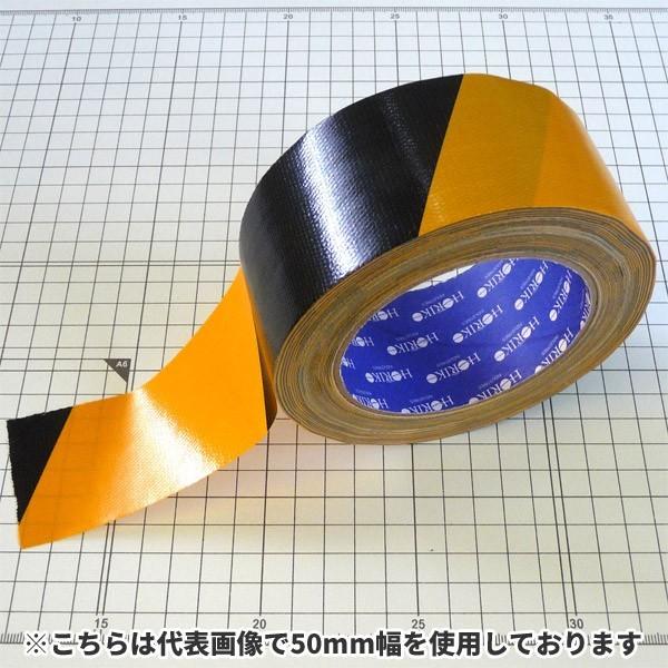 トラ布テープ　安全表示用テープ　ホリコー　100mm×25m　18巻入×3ケース　NT-031