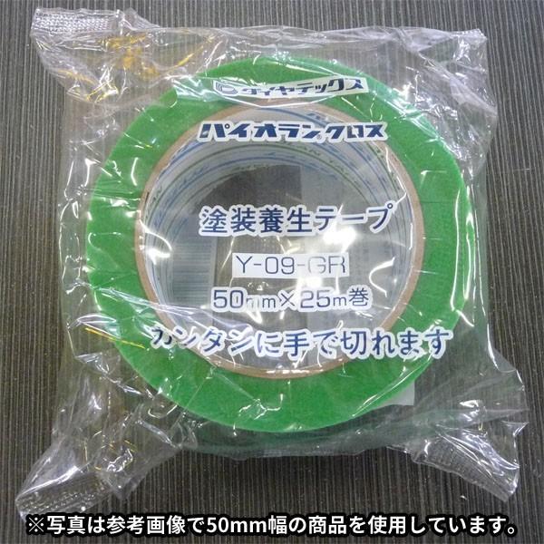 養生テープ　養生用テープ　緑　2ケース　Y-09-GR　販売　ダイヤテックス　SMZ　(72巻)　38mm×25m　Y09GR　ケース　パイオランクロス　箱