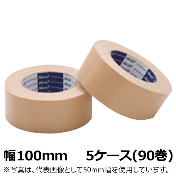 布テープ　100mm　布テープ　セット　18巻入×5ケース［HK］　古藤工業　100mm×25m　巻　No.801A