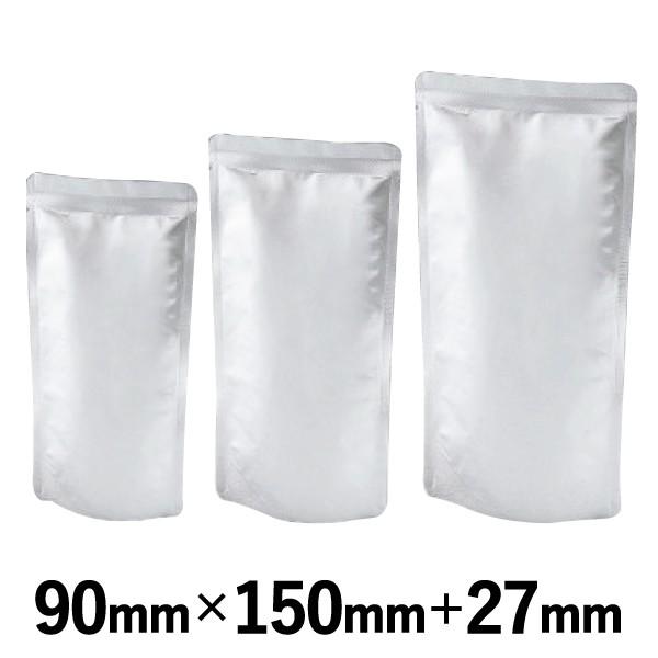 明和産商 バリアー性 レトルト用 130℃ アルミ スタンド袋 HRSタイプ (HRS-0915 S) 90mm×150mm＋マチ27mm 1ケース 4000枚入