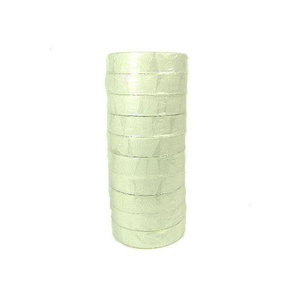 ビニールテープ 白 19mm×20m 200巻/箱 《ケース販売》 : 資材屋 ビニールテープ 白 19mm×20m 200巻/箱 《ケース販売》 : 資材屋