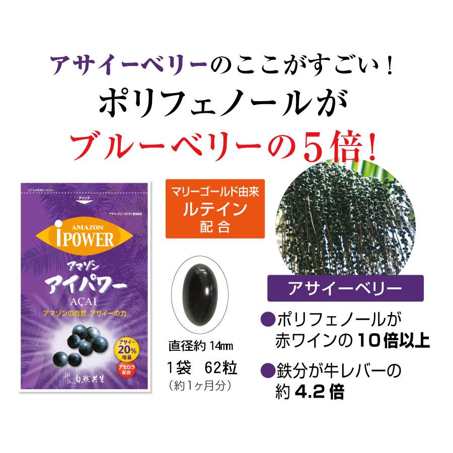 アマゾンアイパワー 自然共生 アサイーベリーを効果的に摂取 : 自然