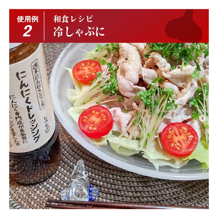 にんにくドレッシング 自然共生 ガリプロ ポイント消化 食品 調味料 料理の素 ドレッシング 99942｜shizen-kyosei｜04