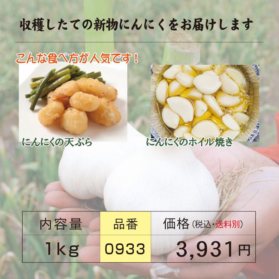 青森県産にんにく2Lサイズ 1kg 10玉前後 自然共生 ガリプロ 食品 野菜 香味野菜｜shizen-kyosei｜03