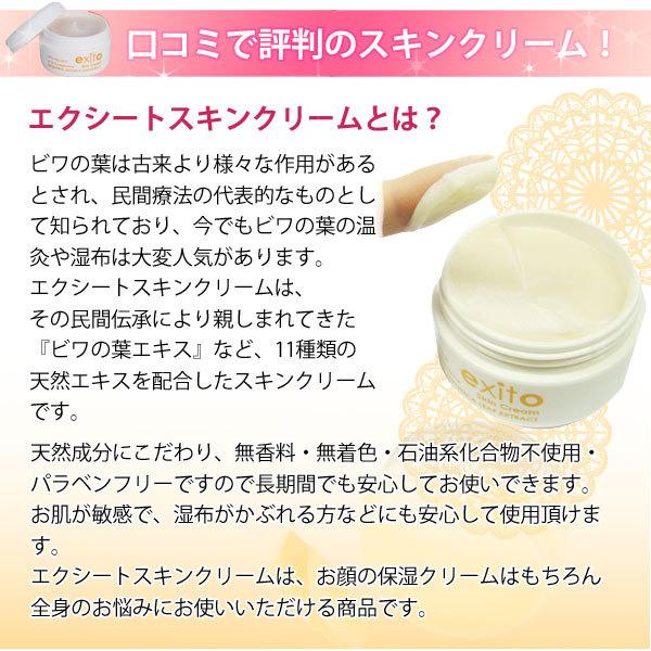 ビワの葉エキス配合 エクシートスキンクリーム ハーフサイズ（30g