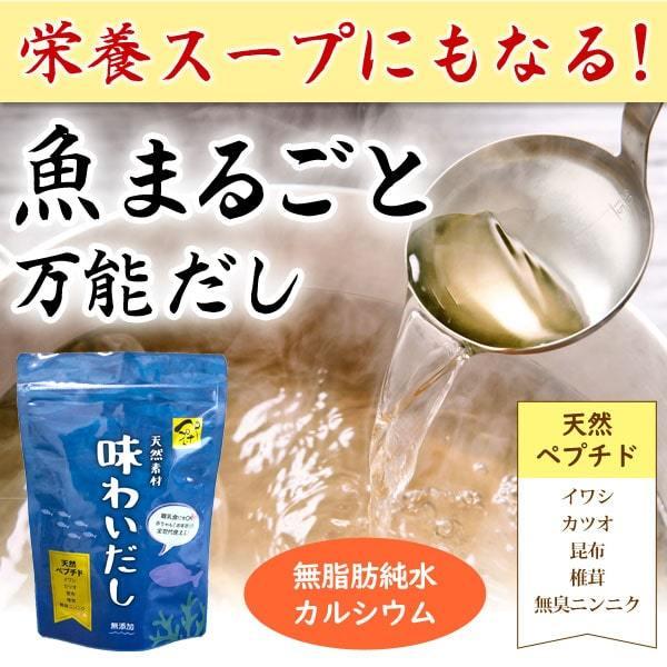 味わいだし 天然素材 無添加 栄養スープ(200g) ペプチドリップ|shizenkan|02