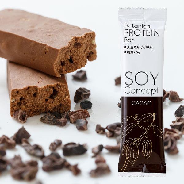 90円 人気の雑貨がズラリ Soy Concept ソイコンセプト ボタニカルプロテインバー カカオ 1本 28g 長良園